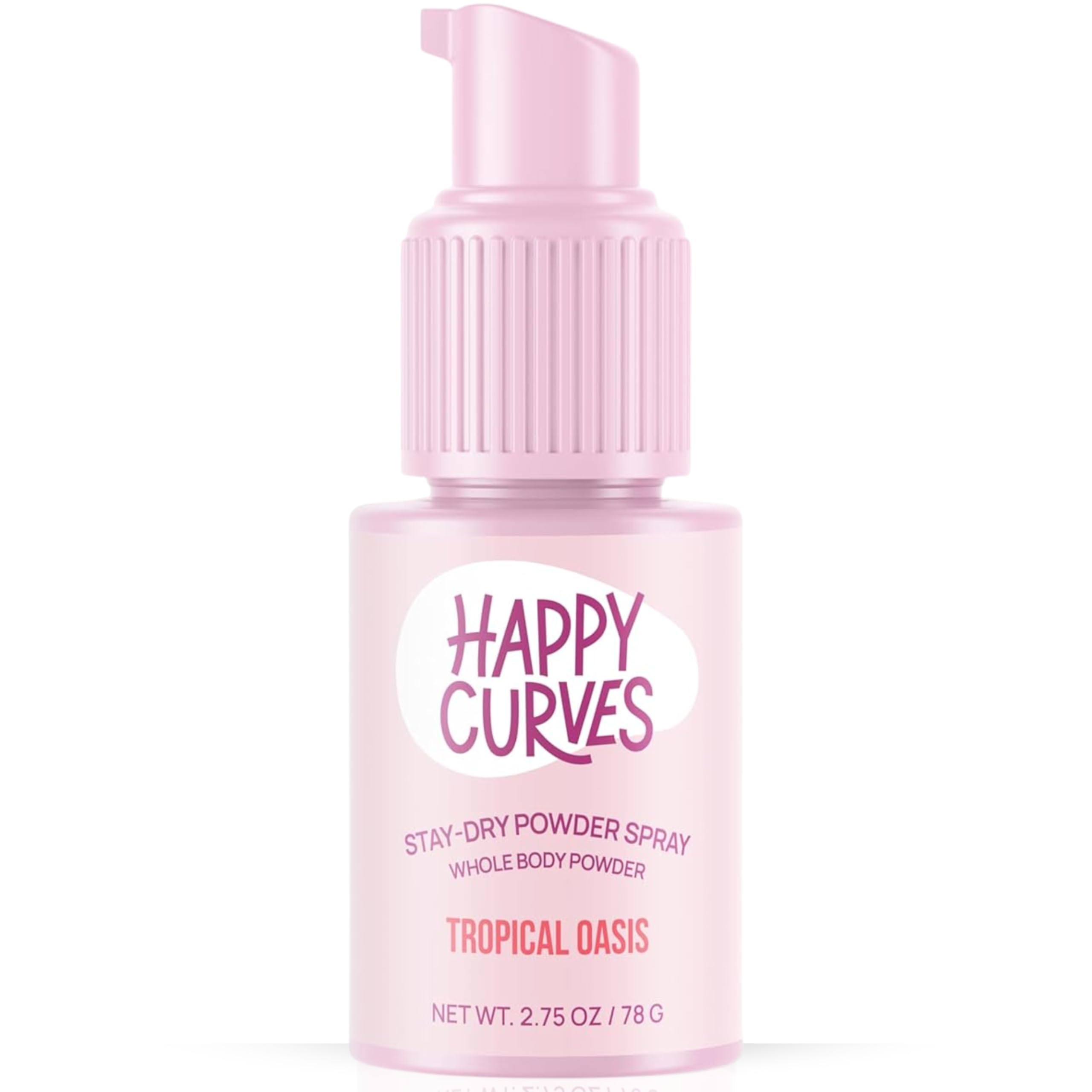 「happy powder」 20ｇ Amazon.com: HAPPY CURVES Stay Dry Powder Spray - Polvo para